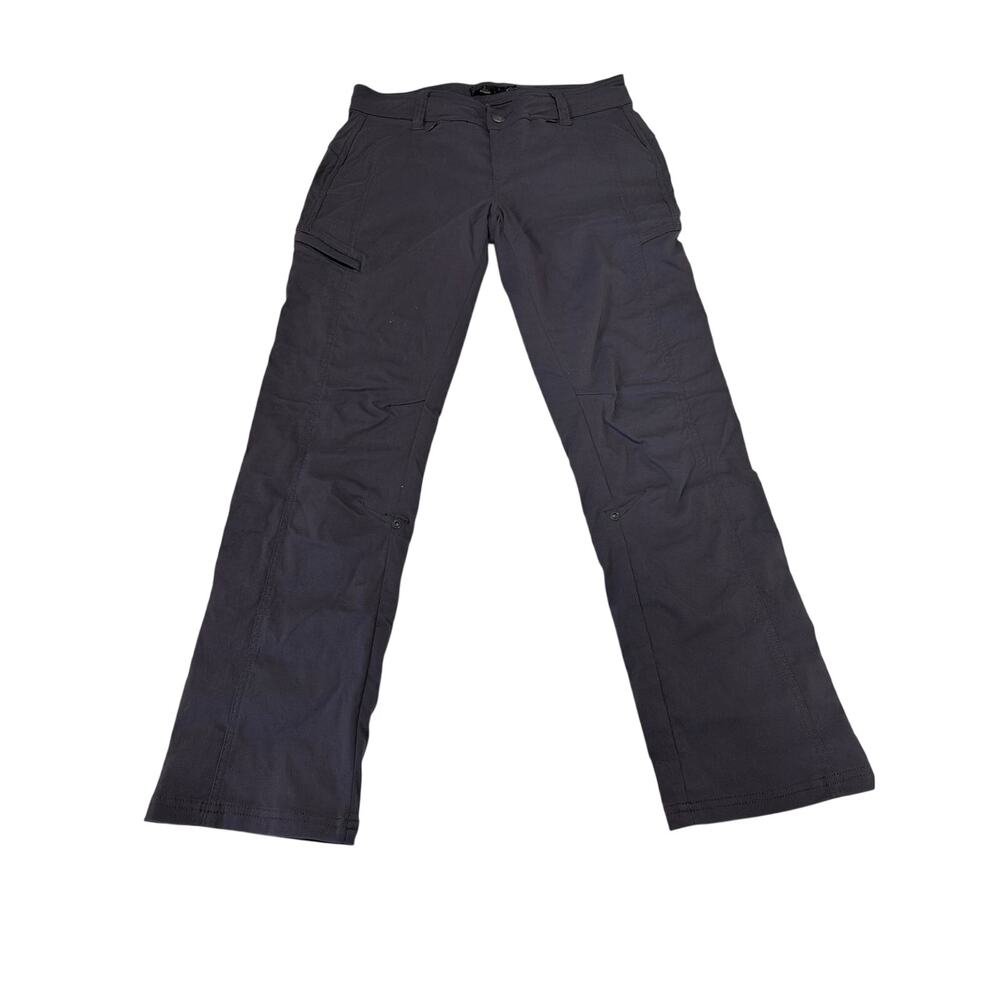 Prana Women’s 10 Green Halle Roll-Up convertible Bootcut Pants Outdoors Hiking